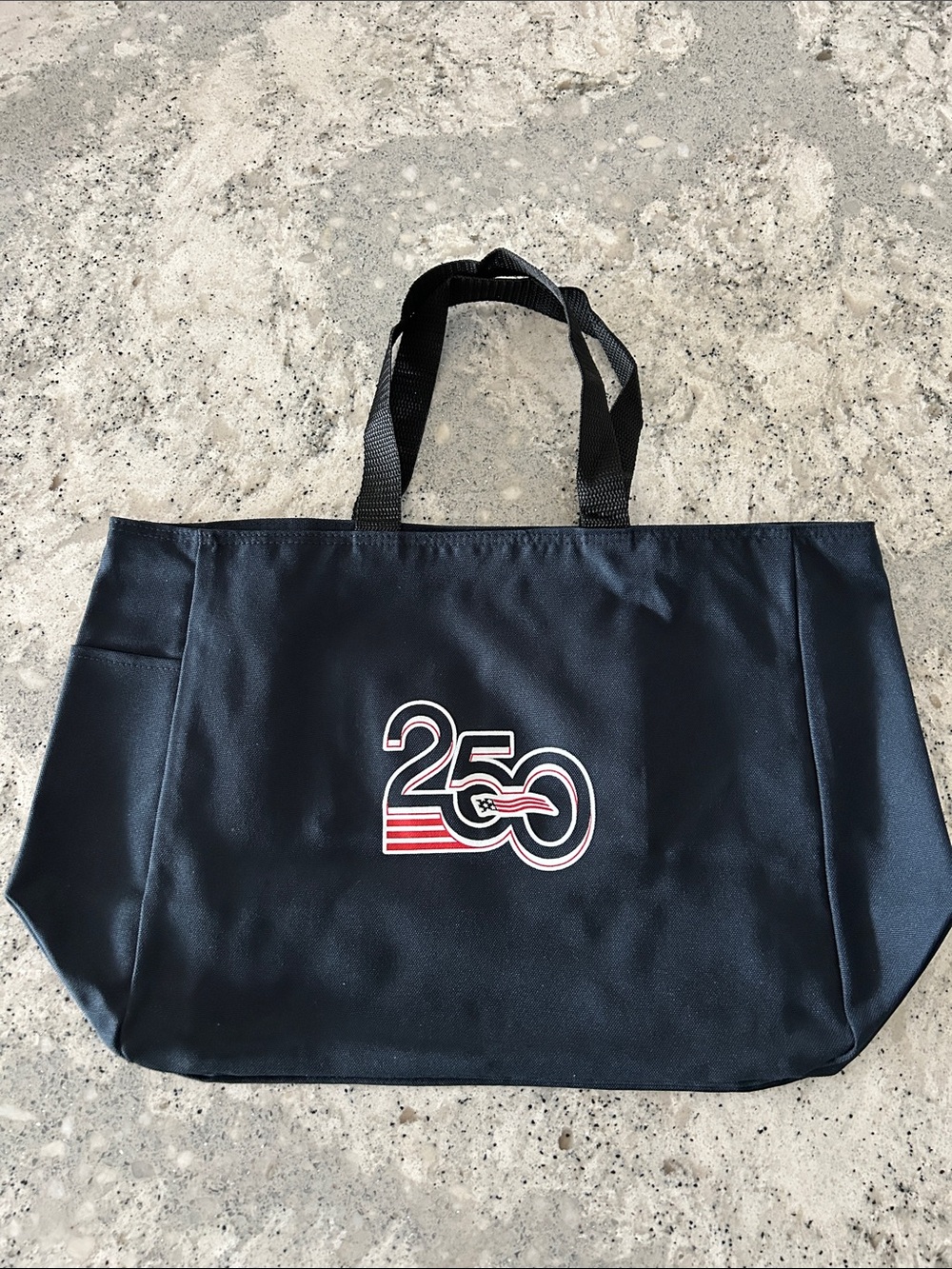 Port Authority Navy Tote with 250 Logo 🇺🇸